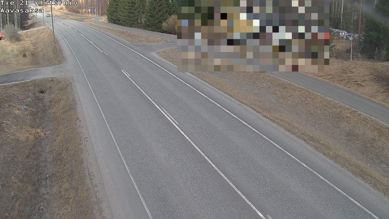Weather Camera Image Väg 21 Ylitornio_Aavasaksa, Muonio, Lappi