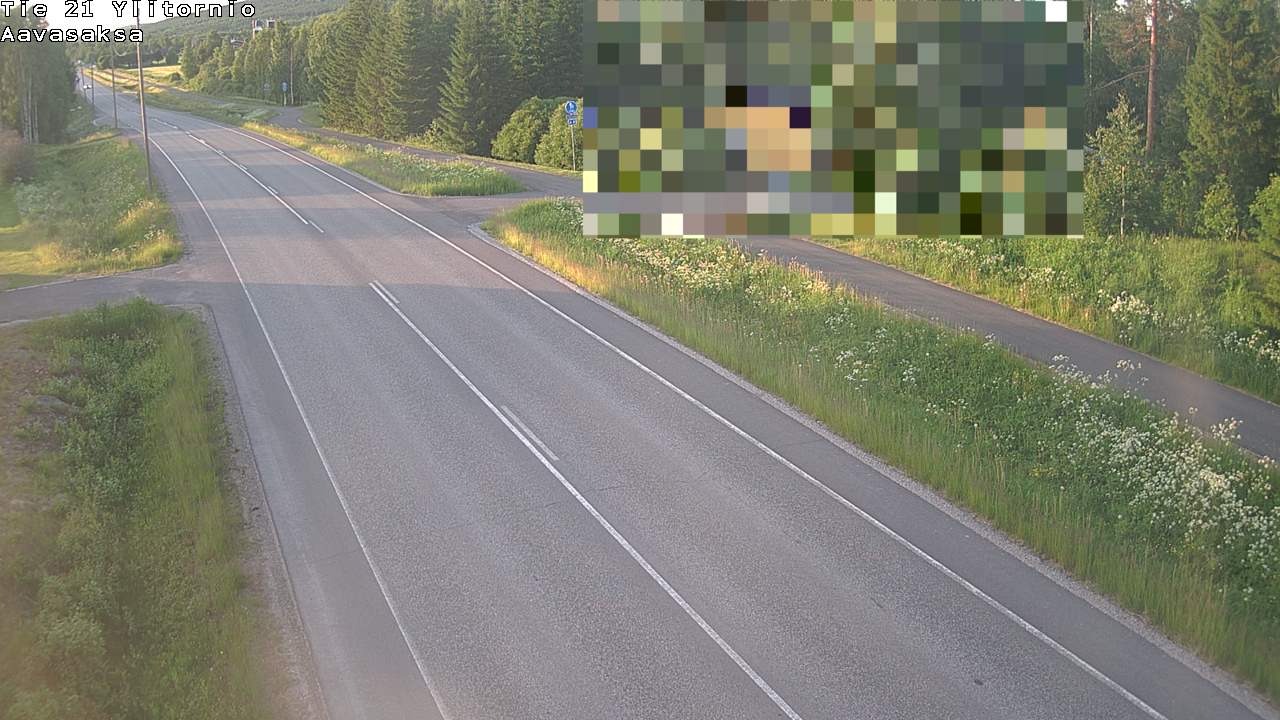 Weather Camera Image Road 21 Ylitornio_Aavasaksa, Muonio, Lappi
