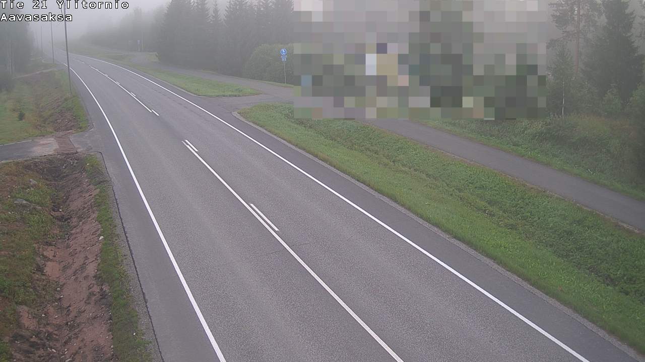 Weather Camera Image Väg 21 Ylitornio_Aavasaksa, Muonio, Lappi