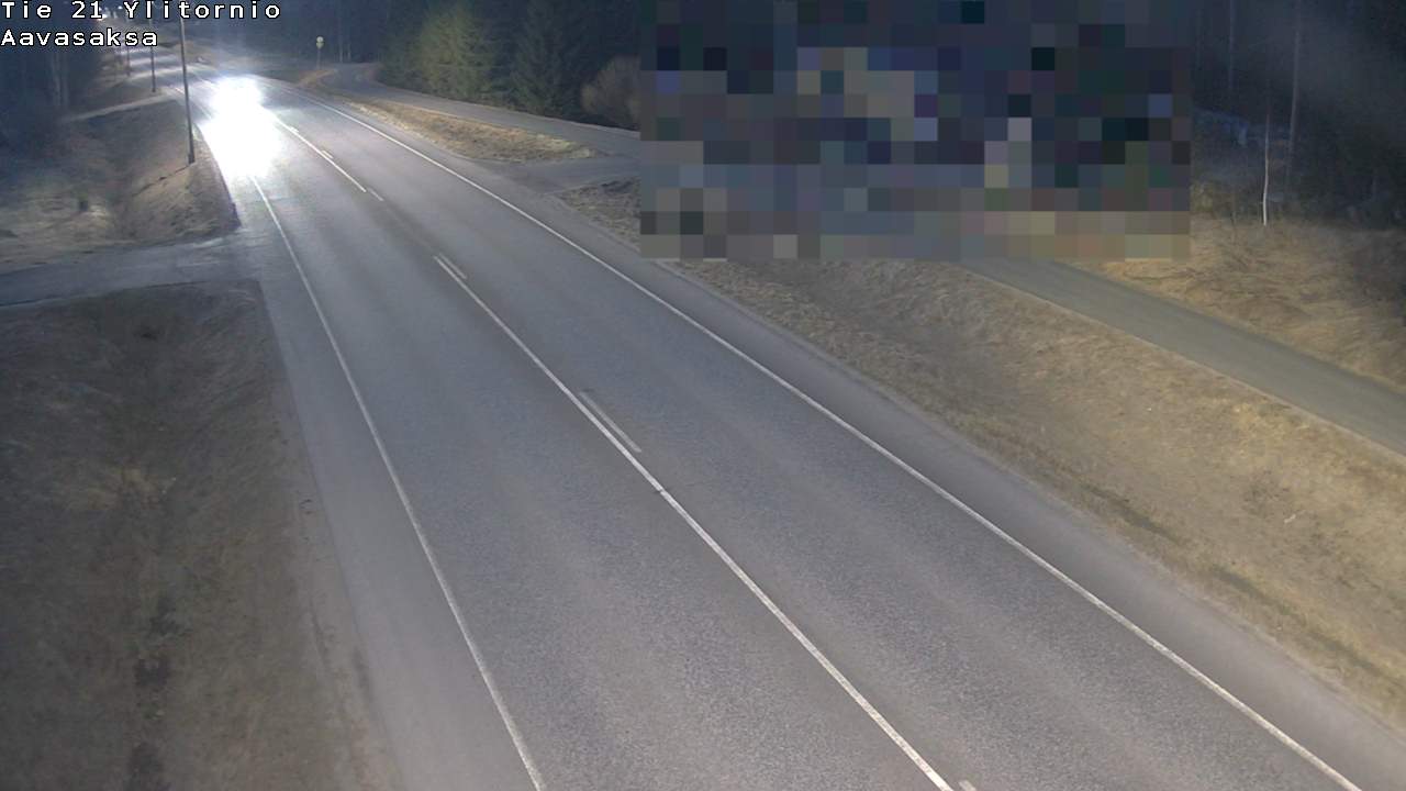Weather Camera Image Road 21 Ylitornio_Aavasaksa, Muonio, Lappi