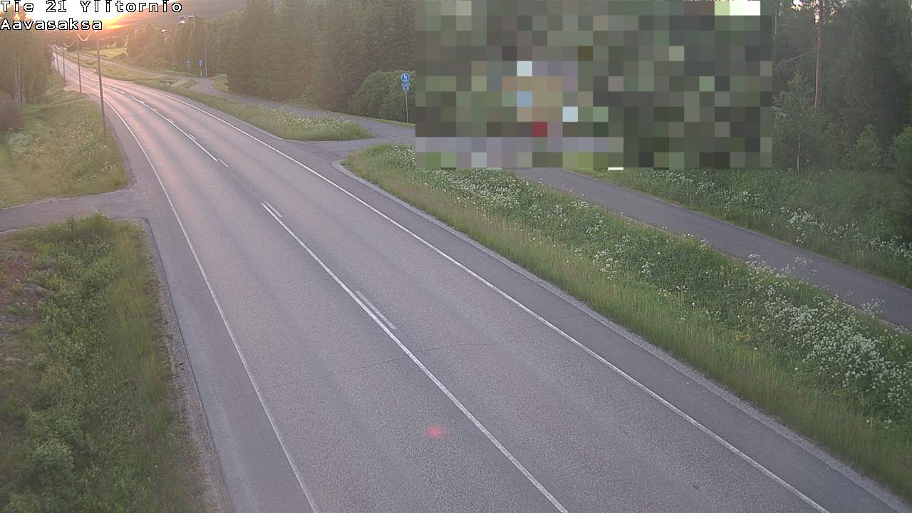 Weather Camera Image Road 21 Ylitornio_Aavasaksa, Muonio, Lappi