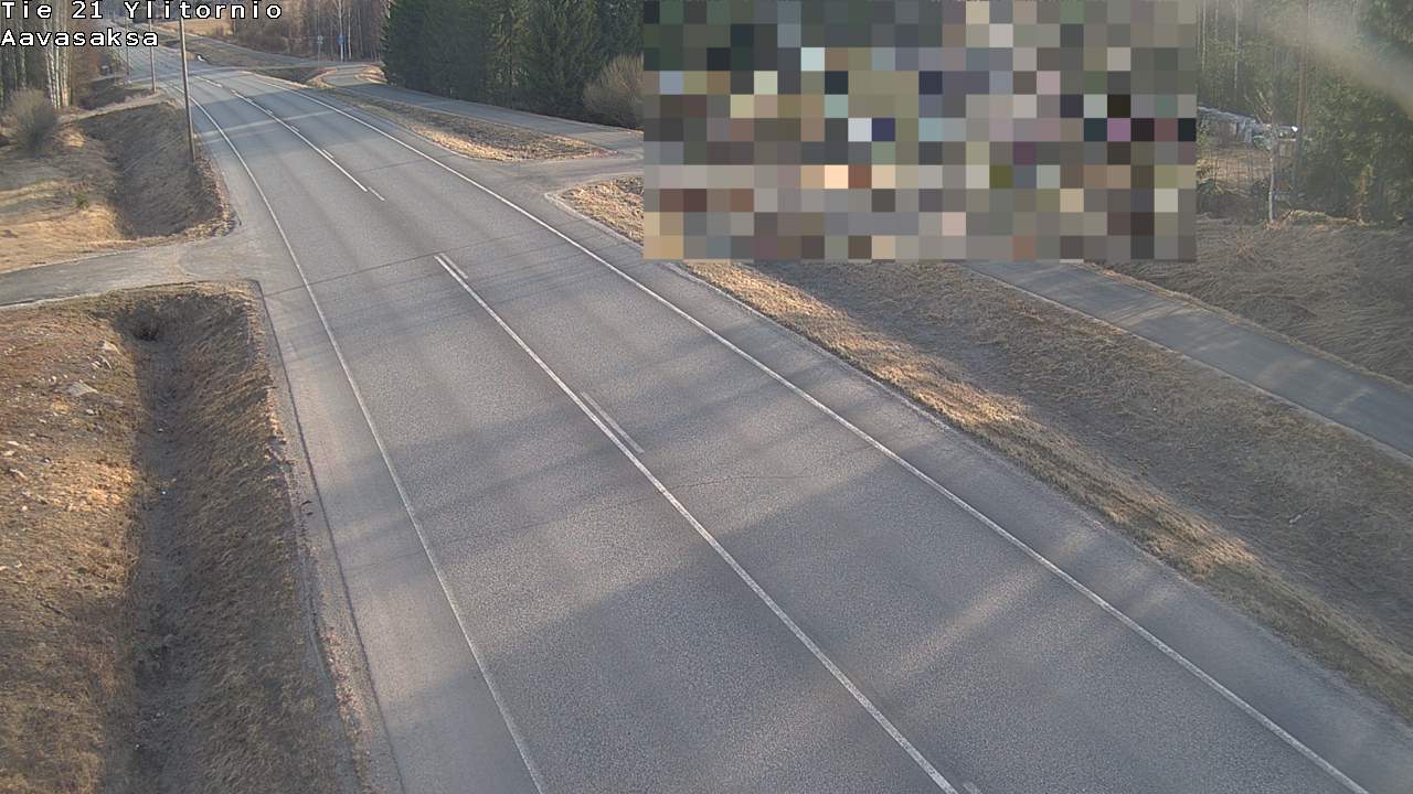 Weather Camera Image Väg 21 Ylitornio_Aavasaksa, Muonio, Lappi