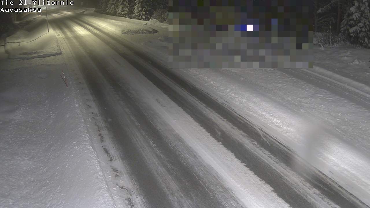 Weather Camera Image Väg 21 Ylitornio_Aavasaksa, Muonio, Lappi