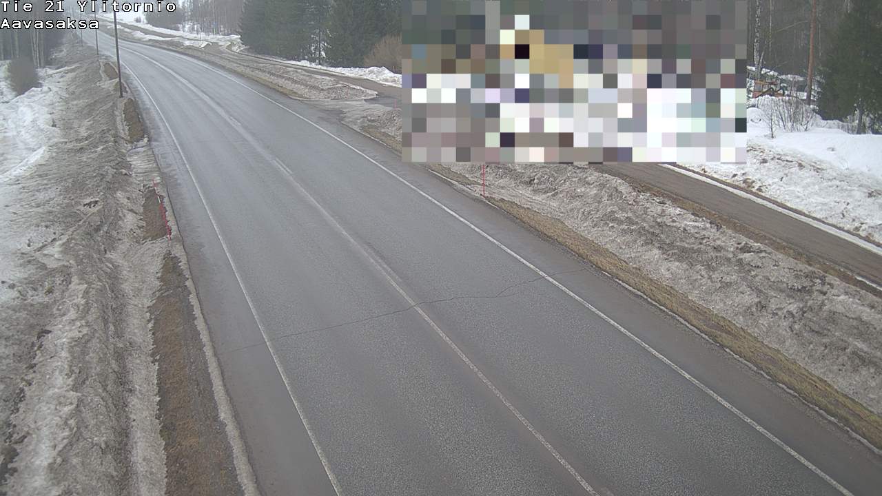 Weather Camera Image Road 21 Ylitornio_Aavasaksa, Muonio, Lappi