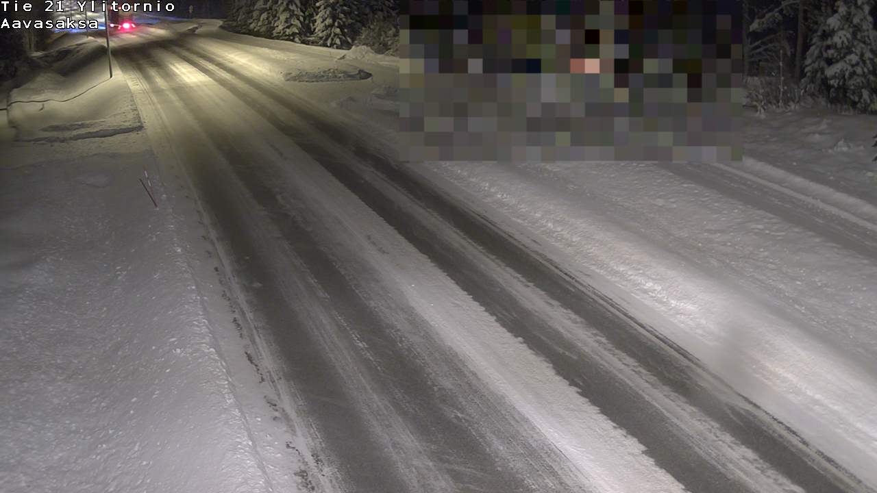 Weather Camera Image Väg 21 Ylitornio_Aavasaksa, Muonio, Lappi