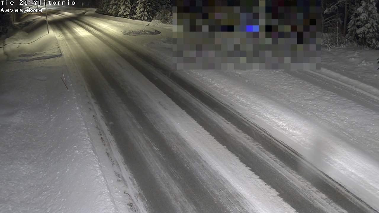 Weather Camera Image Väg 21 Ylitornio_Aavasaksa, Muonio, Lappi