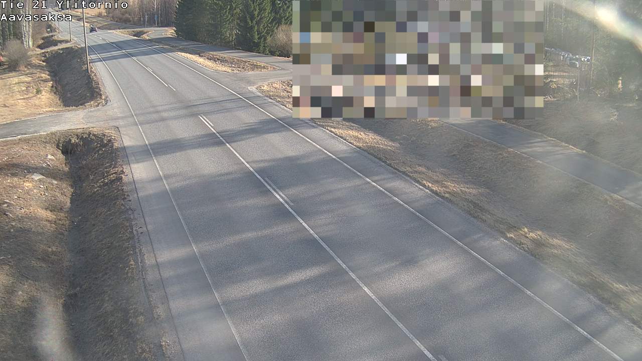 Weather Camera Image Väg 21 Ylitornio_Aavasaksa, Muonio, Lappi