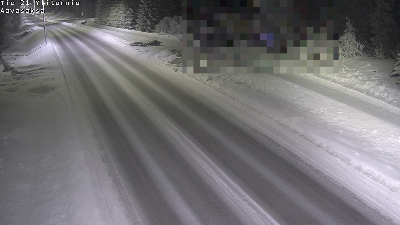 Kelikamerat Kuva Tie 21 Ylitornio_Aavasaksa, Muonio, Lappi