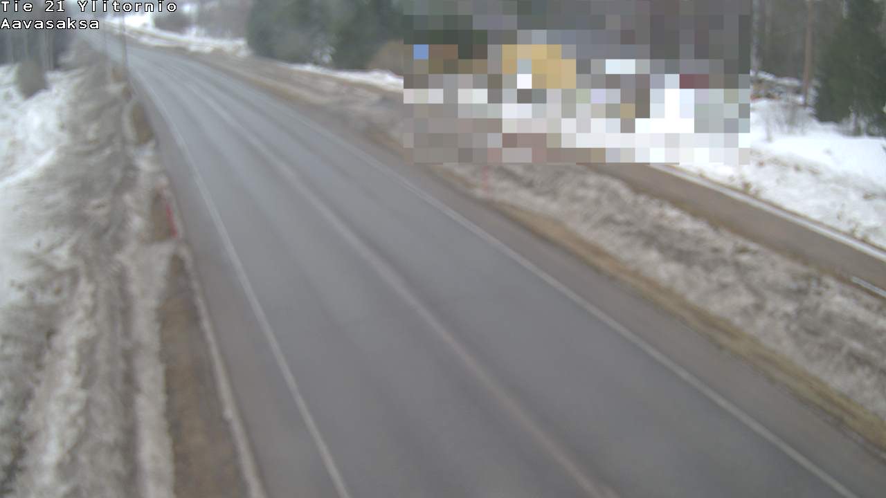 Weather Camera Image Road 21 Ylitornio_Aavasaksa, Muonio, Lappi