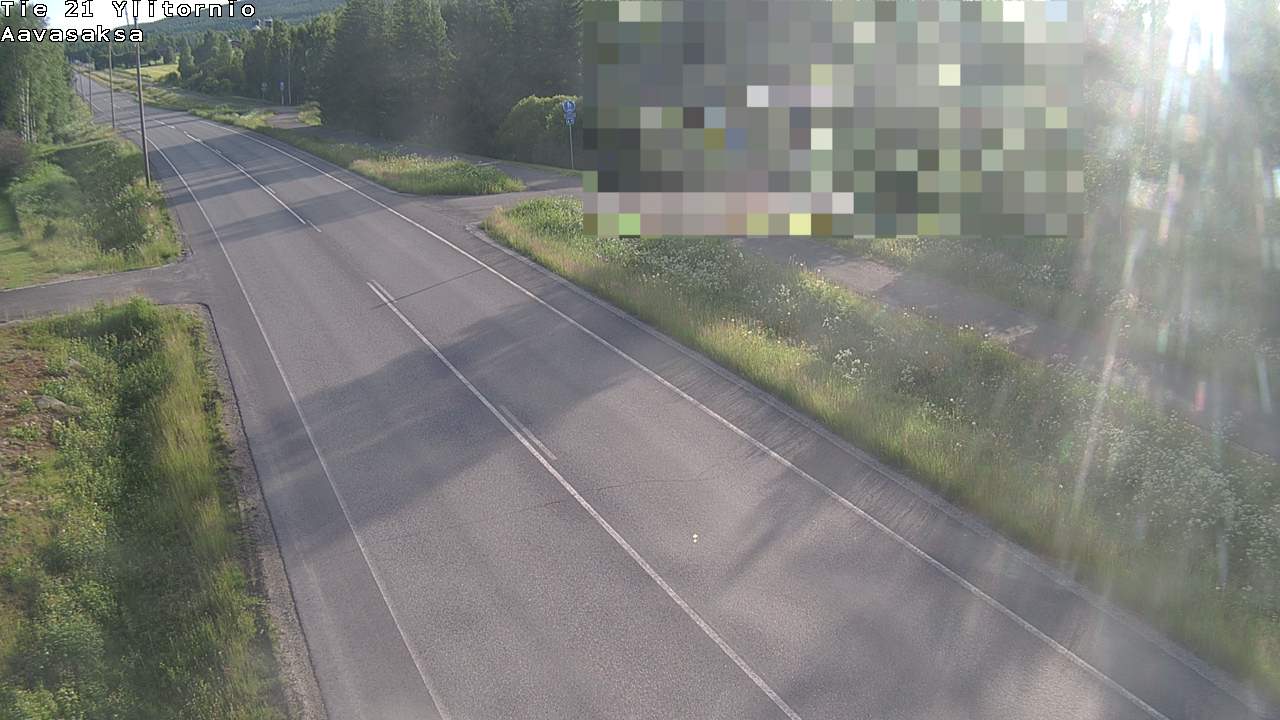 Weather Camera Image Road 21 Ylitornio_Aavasaksa, Muonio, Lappi
