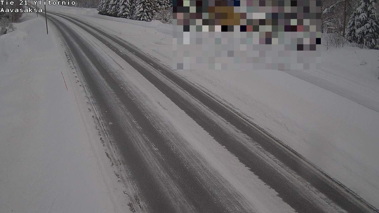 Weather Camera Image Väg 21 Ylitornio_Aavasaksa, Muonio, Lappi