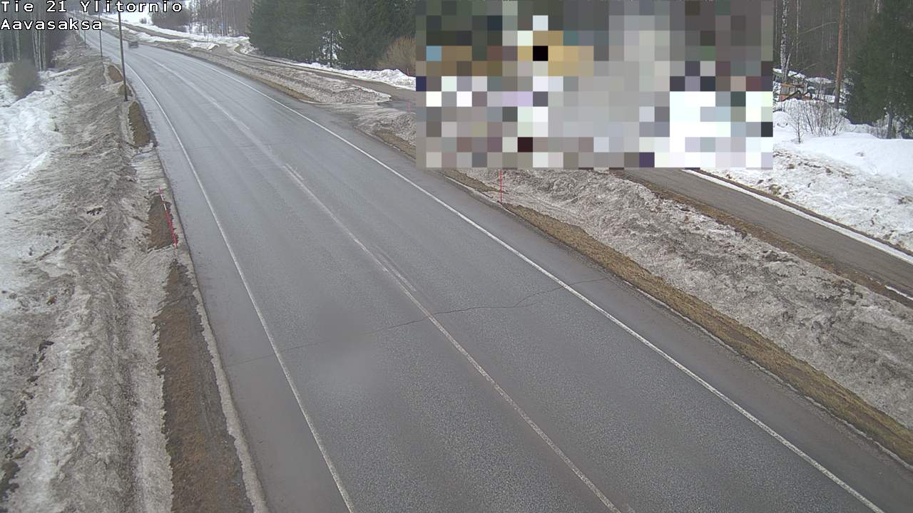 Weather Camera Image Väg 21 Ylitornio_Aavasaksa, Muonio, Lappi