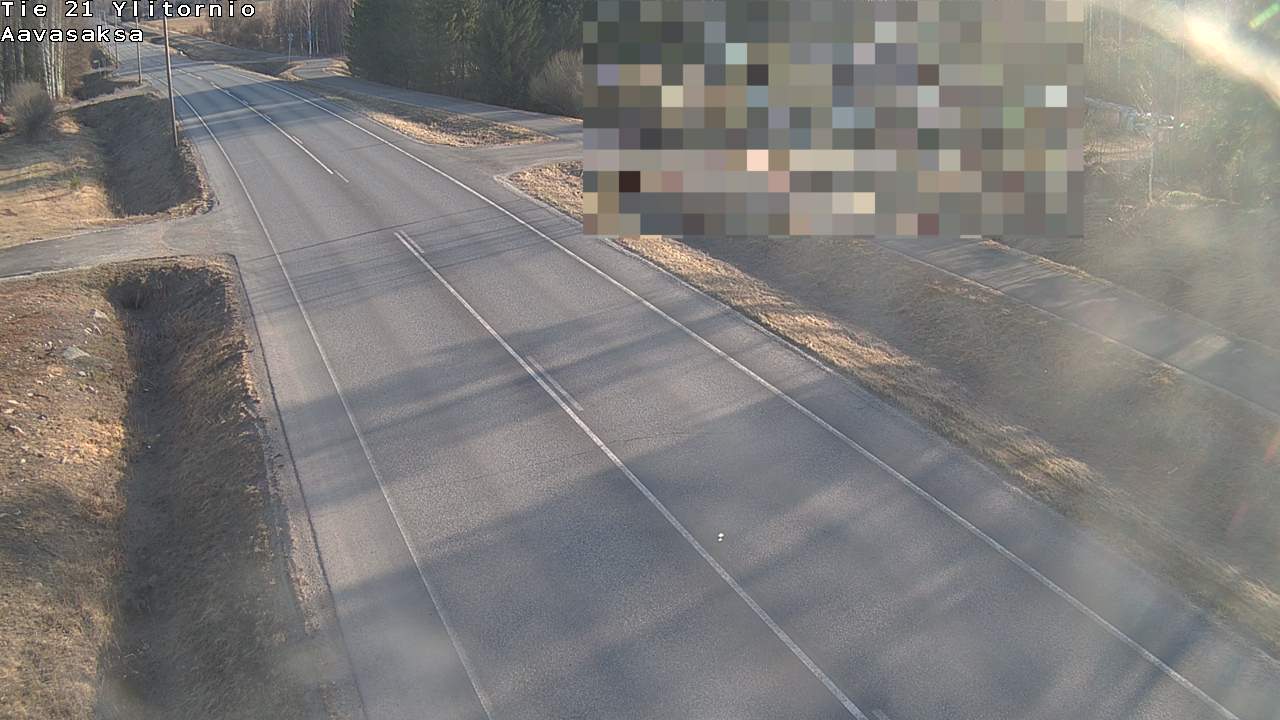 Weather Camera Image Väg 21 Ylitornio_Aavasaksa, Muonio, Lappi