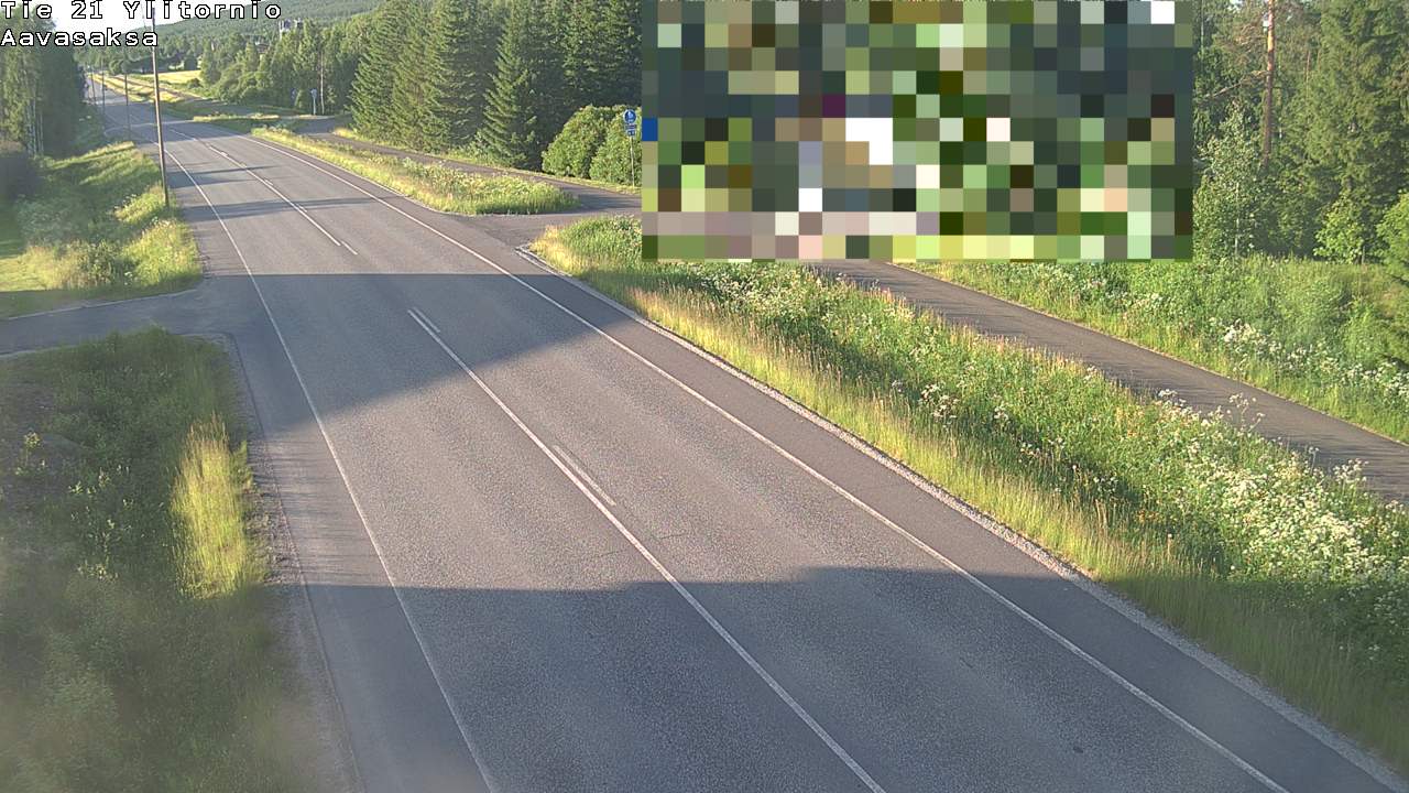 Weather Camera Image Road 21 Ylitornio_Aavasaksa, Muonio, Lappi
