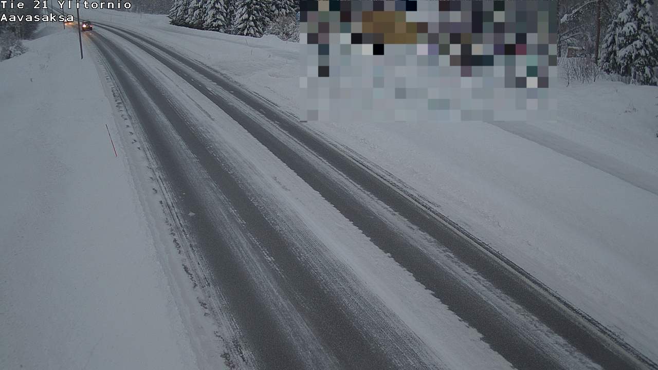 Weather Camera Image Väg 21 Ylitornio_Aavasaksa, Muonio, Lappi