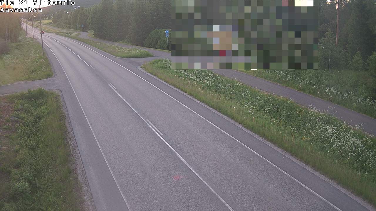 Weather Camera Image Road 21 Ylitornio_Aavasaksa, Muonio, Lappi