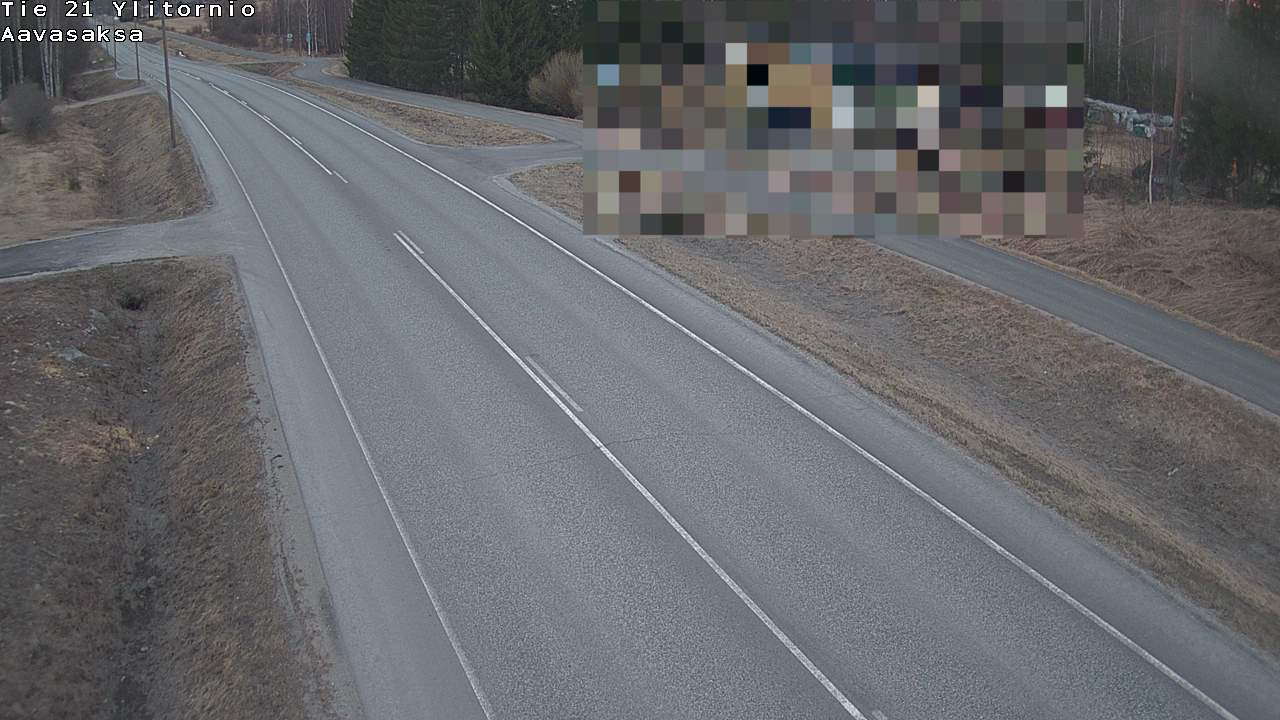 Weather Camera Image Road 21 Ylitornio_Aavasaksa, Muonio, Lappi