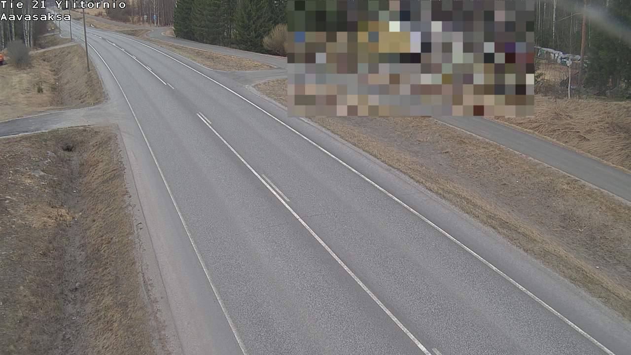 Weather Camera Image Väg 21 Ylitornio_Aavasaksa, Muonio, Lappi
