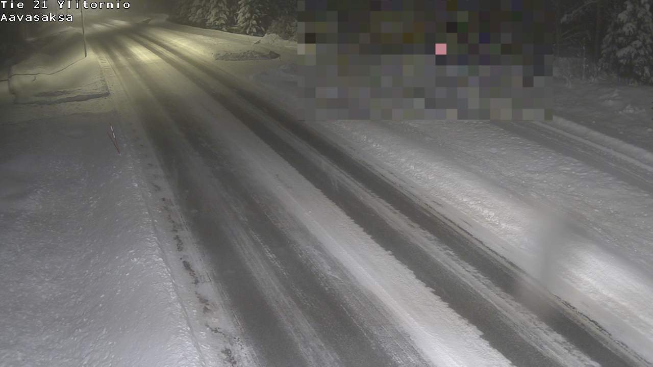 Weather Camera Image Väg 21 Ylitornio_Aavasaksa, Muonio, Lappi