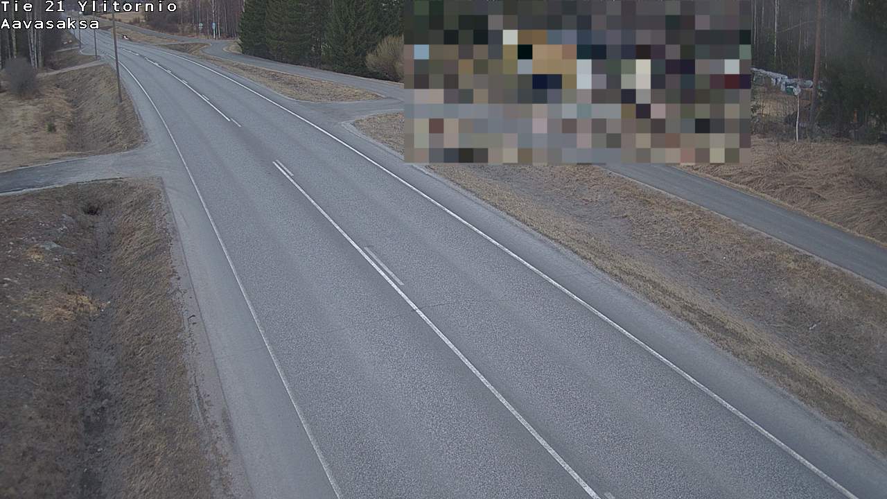 Weather Camera Image Väg 21 Ylitornio_Aavasaksa, Muonio, Lappi
