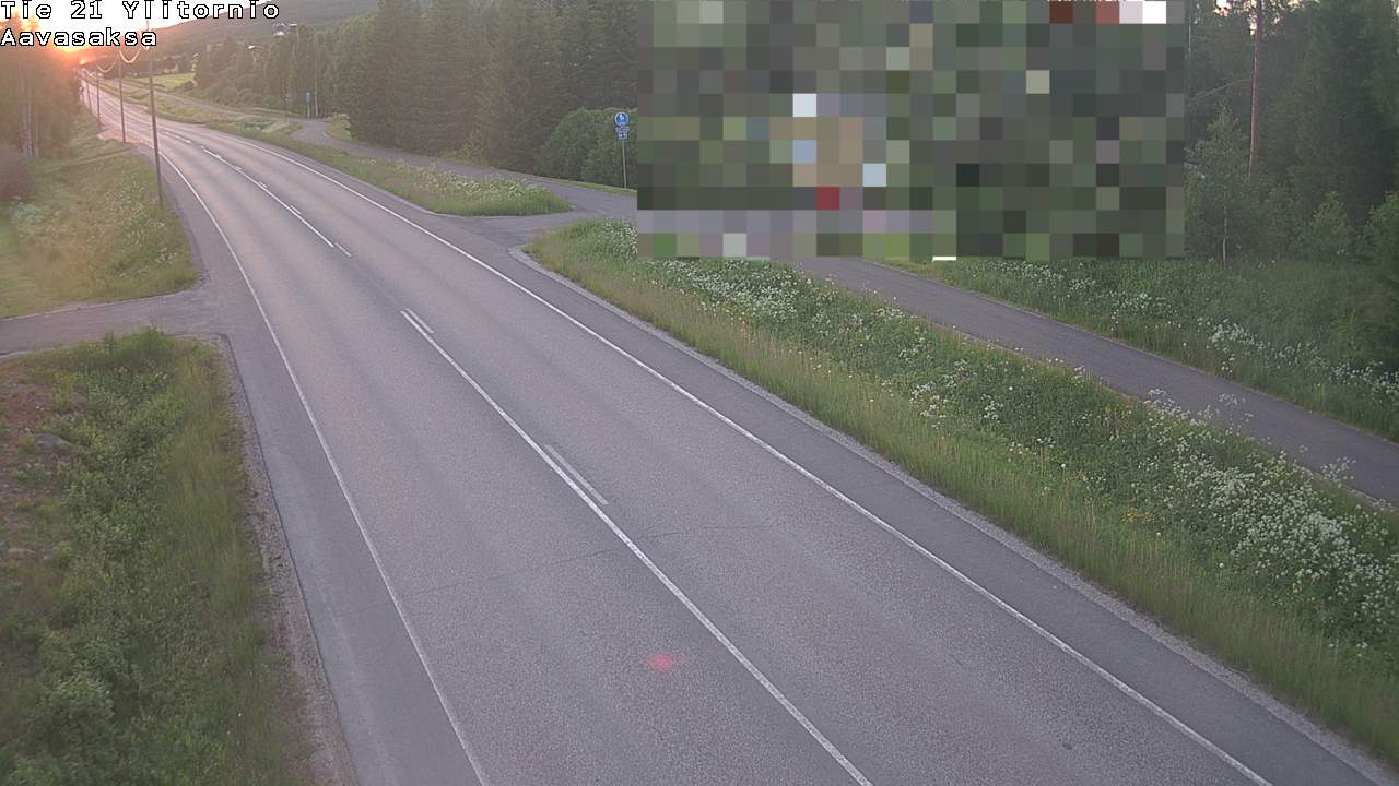 Weather Camera Image Road 21 Ylitornio_Aavasaksa, Muonio, Lappi