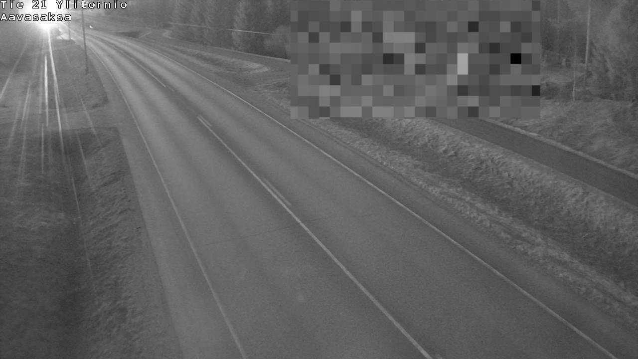 Weather Camera Image Road 21 Ylitornio_Aavasaksa, Muonio, Lappi