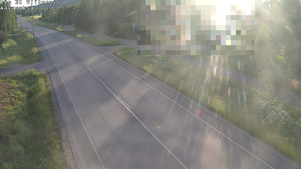 Weather Camera Image Road 21 Ylitornio_Aavasaksa, Muonio, Lappi