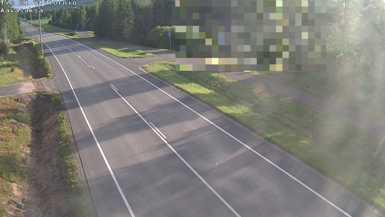 Weather Camera Image Väg 21 Ylitornio_Aavasaksa, Muonio, Lappi