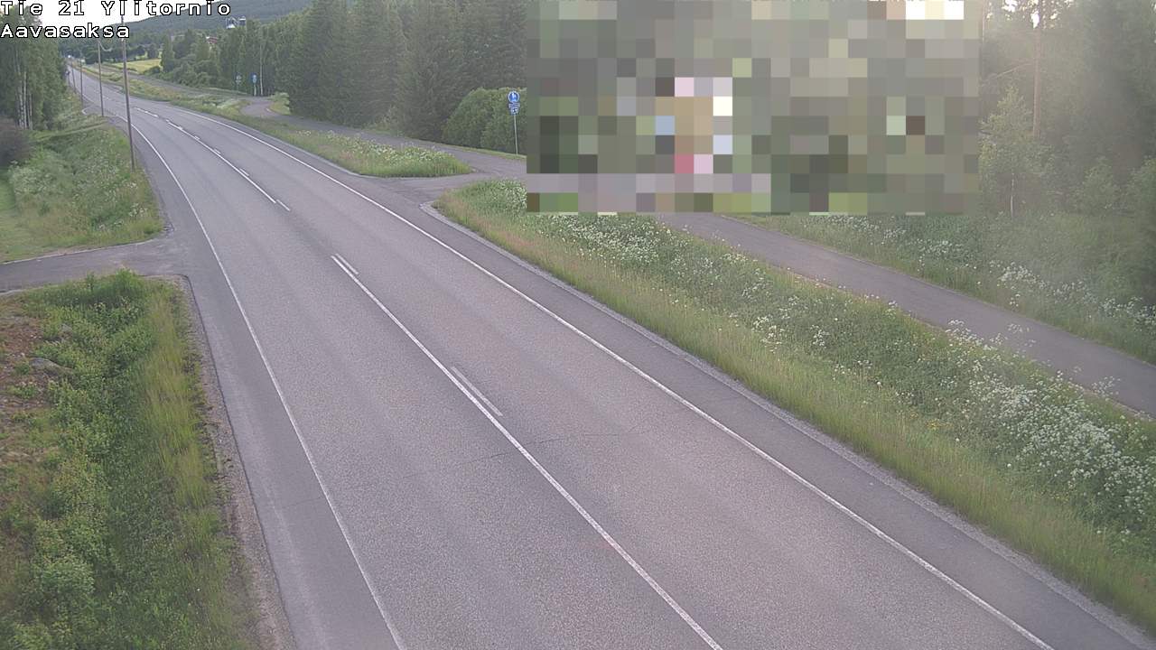 Weather Camera Image Road 21 Ylitornio_Aavasaksa, Muonio, Lappi
