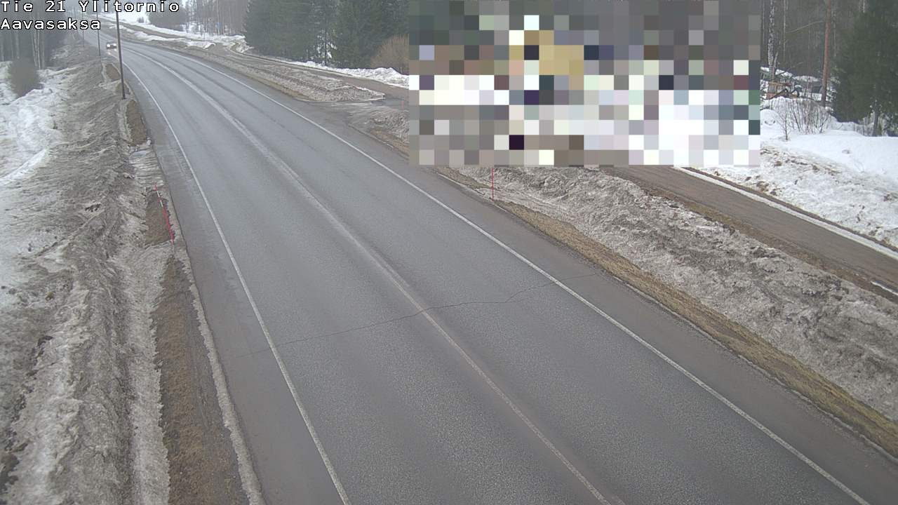 Weather Camera Image Road 21 Ylitornio_Aavasaksa, Muonio, Lappi