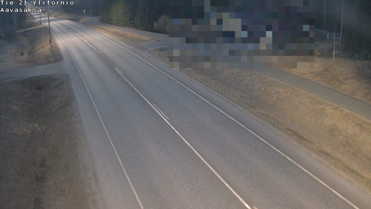 Weather Camera Image Road 21 Ylitornio_Aavasaksa, Muonio, Lappi