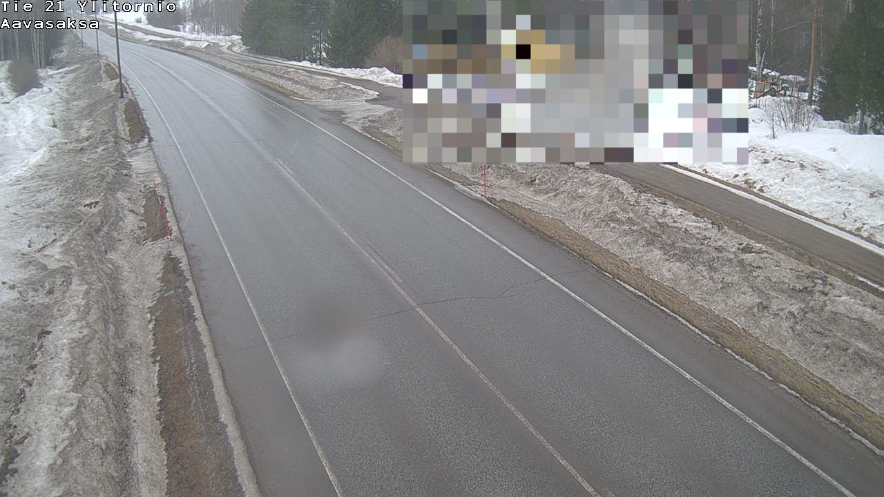 Weather Camera Image Väg 21 Ylitornio_Aavasaksa, Muonio, Lappi