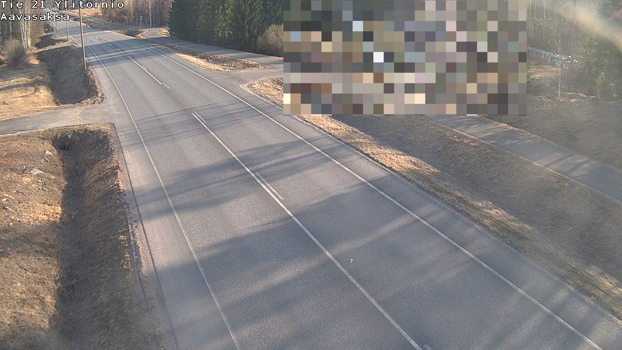 Weather Camera Image Väg 21 Ylitornio_Aavasaksa, Muonio, Lappi