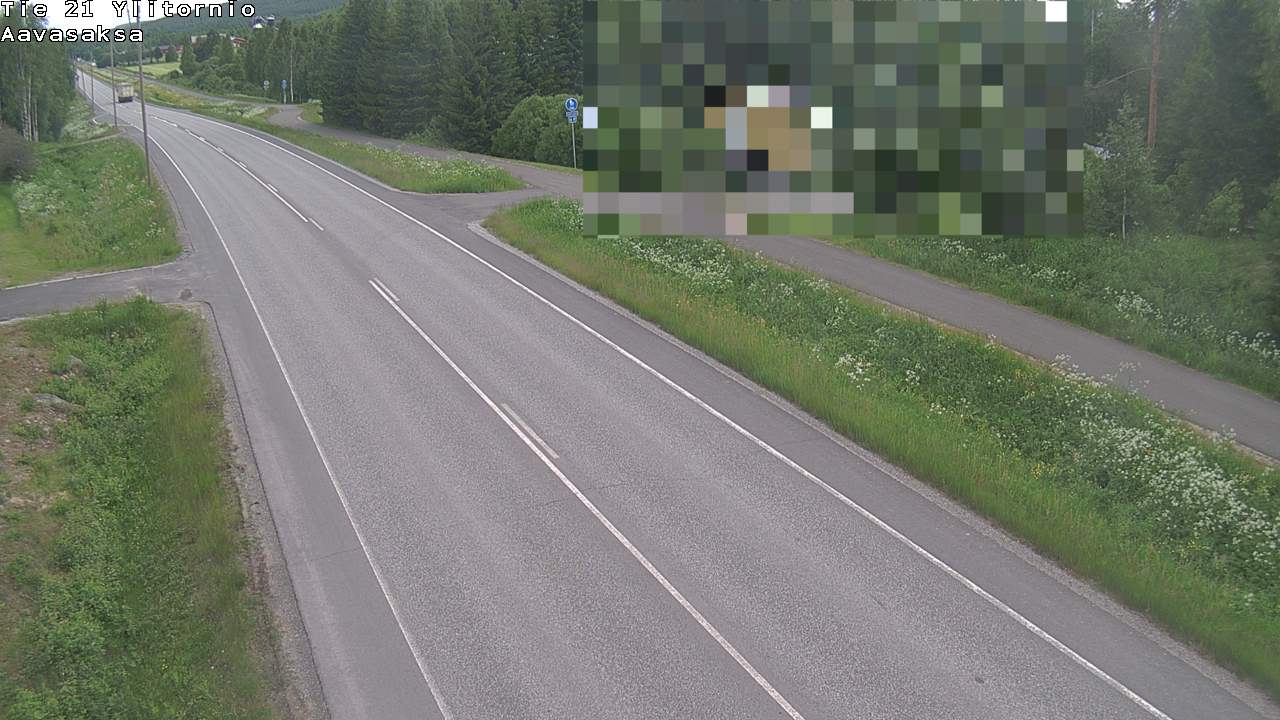 Weather Camera Image Väg 21 Ylitornio_Aavasaksa, Muonio, Lappi