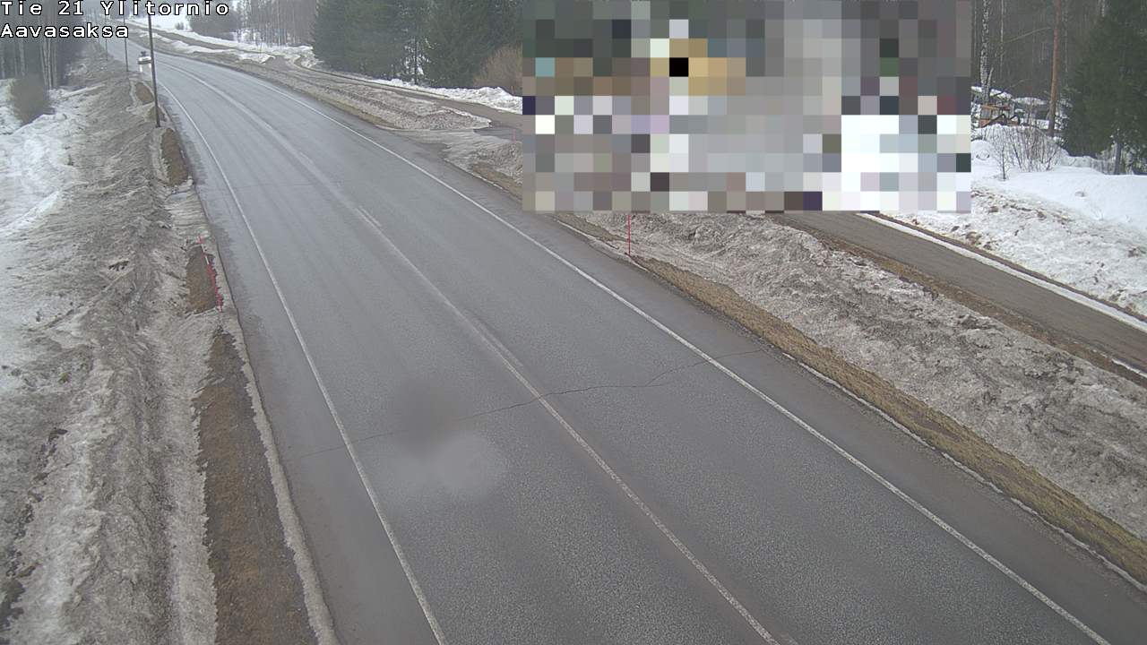 Weather Camera Image Road 21 Ylitornio_Aavasaksa, Muonio, Lappi