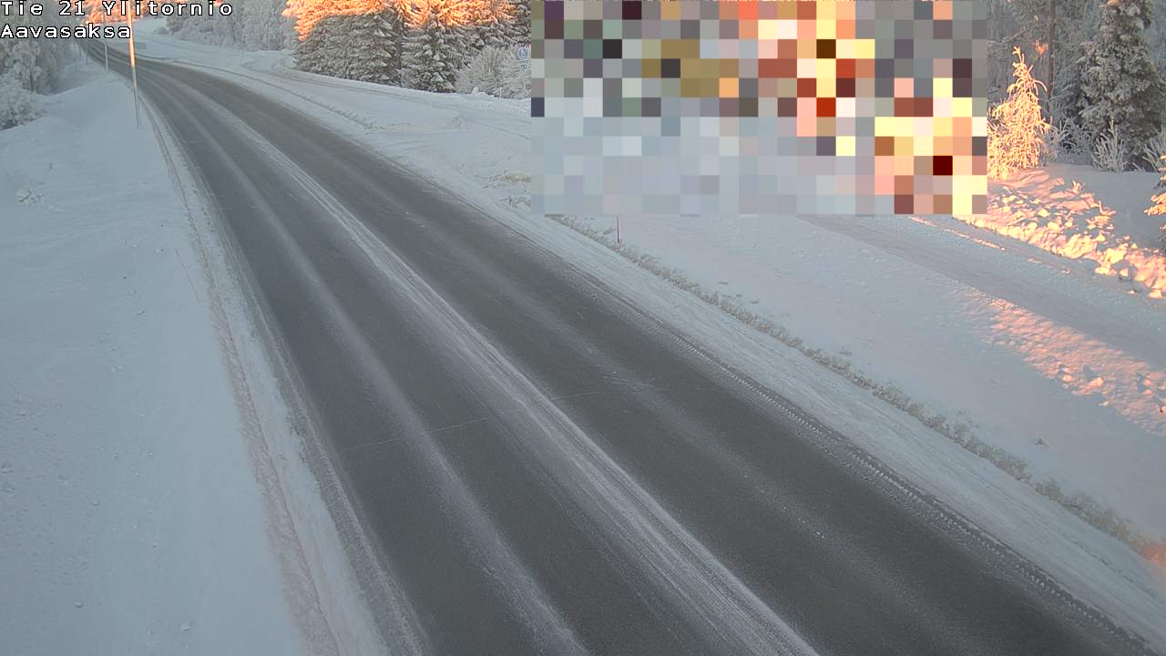 Kelikamerat Kuva Tie 21 Ylitornio_Aavasaksa, Muonio, Lappi