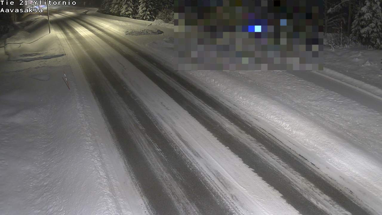 Weather Camera Image Väg 21 Ylitornio_Aavasaksa, Muonio, Lappi