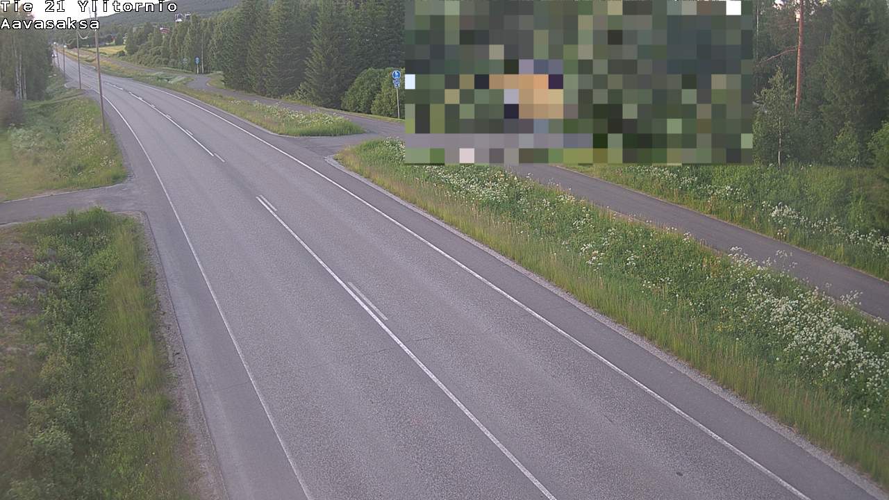 Weather Camera Image Road 21 Ylitornio_Aavasaksa, Muonio, Lappi
