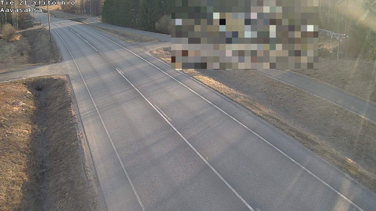 Weather Camera Image Väg 21 Ylitornio_Aavasaksa, Muonio, Lappi