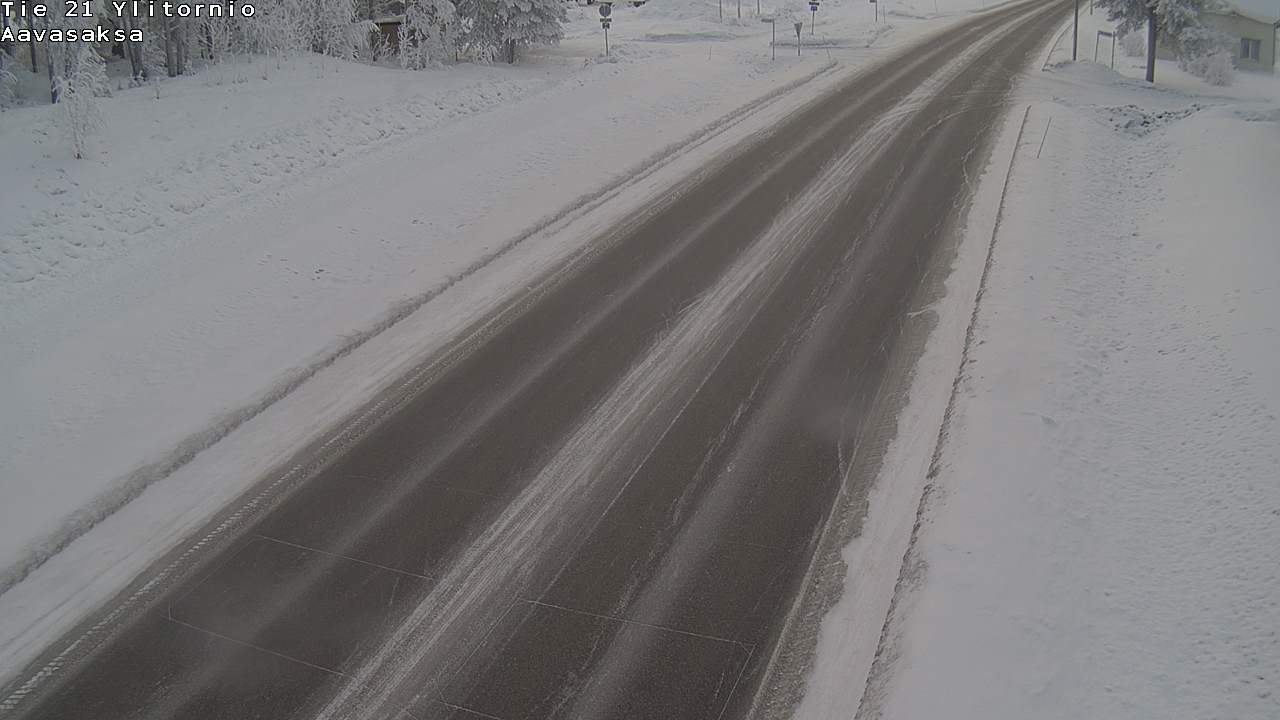 Kelikamerat Kuva Tie 21 Ylitornio_Aavasaksa, Muonio, Lappi