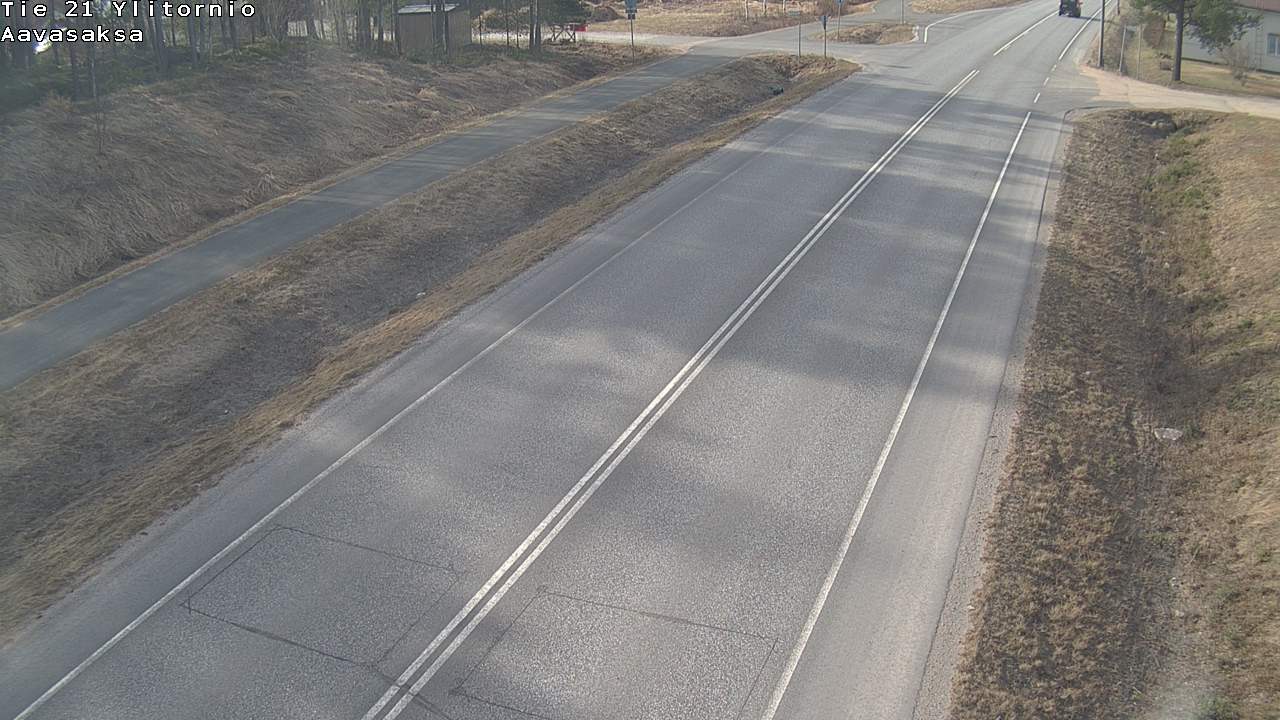 Weather Camera Image Väg 21 Ylitornio_Aavasaksa, Muonio, Lappi