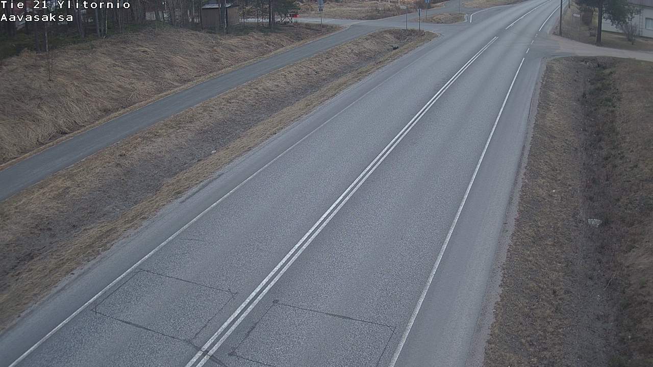 Weather Camera Image Väg 21 Ylitornio_Aavasaksa, Muonio, Lappi
