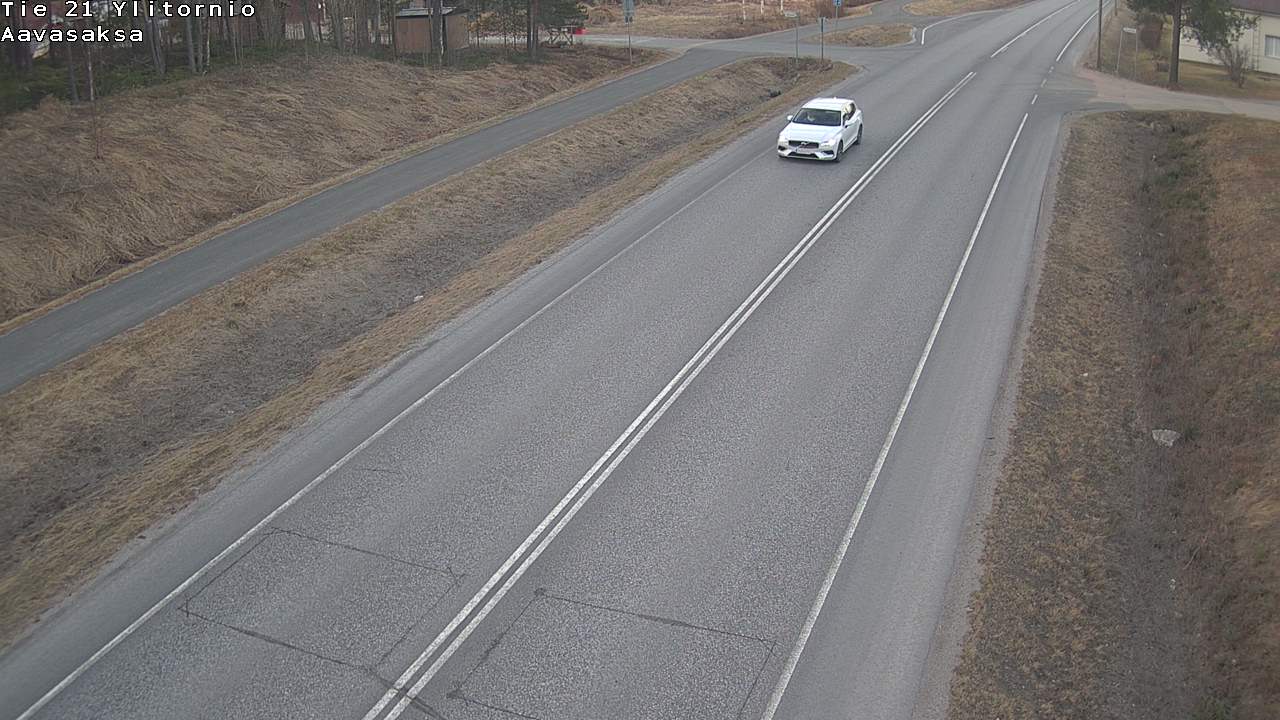 Weather Camera Image Väg 21 Ylitornio_Aavasaksa, Muonio, Lappi