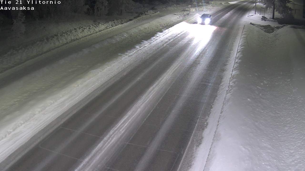 Kelikamerat Kuva Tie 21 Ylitornio_Aavasaksa, Muonio, Lappi