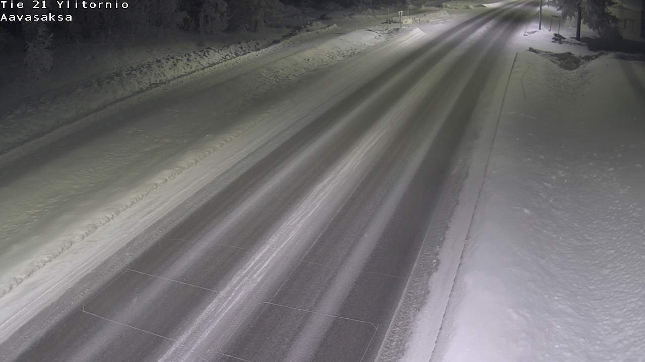 Kelikamerat Kuva Tie 21 Ylitornio_Aavasaksa, Muonio, Lappi