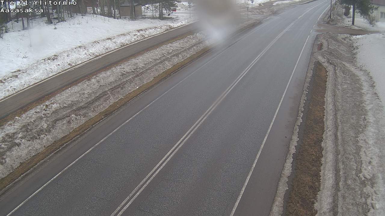 Weather Camera Image Väg 21 Ylitornio_Aavasaksa, Muonio, Lappi