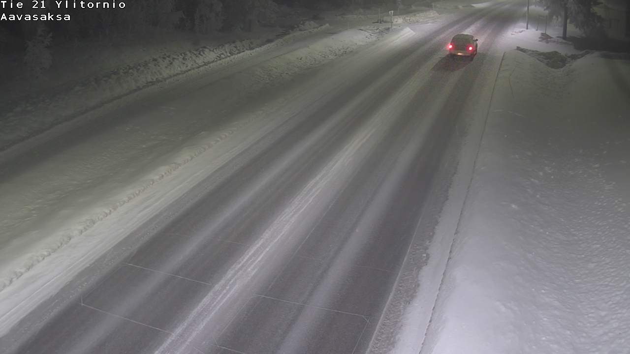 Kelikamerat Kuva Tie 21 Ylitornio_Aavasaksa, Muonio, Lappi