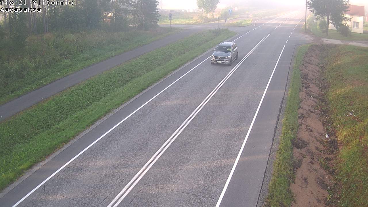 Weather Camera Image Väg 21 Ylitornio_Aavasaksa, Muonio, Lappi