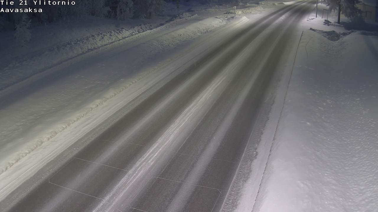 Kelikamerat Kuva Tie 21 Ylitornio_Aavasaksa, Muonio, Lappi