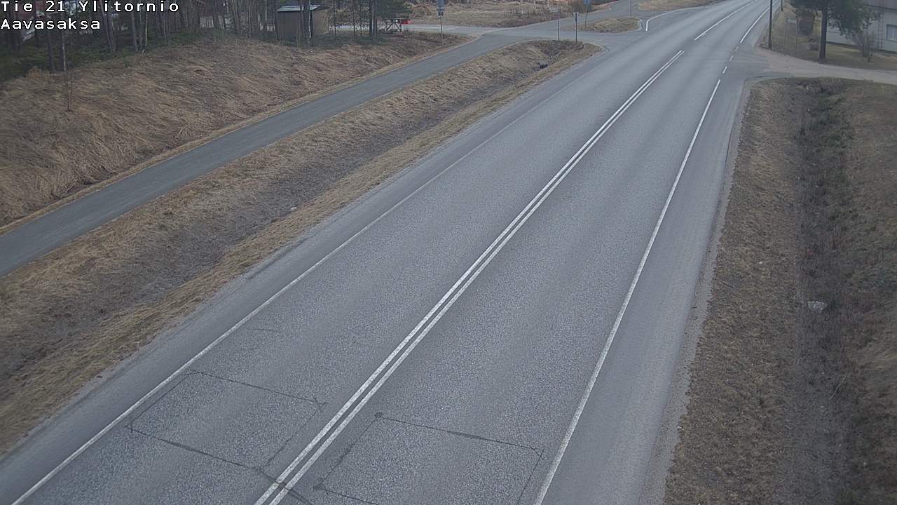 Weather Camera Image Väg 21 Ylitornio_Aavasaksa, Muonio, Lappi